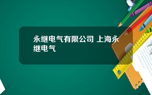 永继电气有限公司 上海永继电气